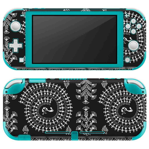 igsticker Nintendo Switch Lite 専用 デザインスキンシール 全面 ニンテンドー スイッチ ライト 専用 ゲーム機 カバー アクセサリー フィルム ステッカー エアフリー 011748 模様 柄 黒 igsticker Nintendo Switch Lite 専用 デザインスキンシール 全面 ニンテンドー スイッチ ライト 専用 ゲーム機 カバー アクセサリー フィルム ステッカー エアフリー 011748 模様 柄 黒
