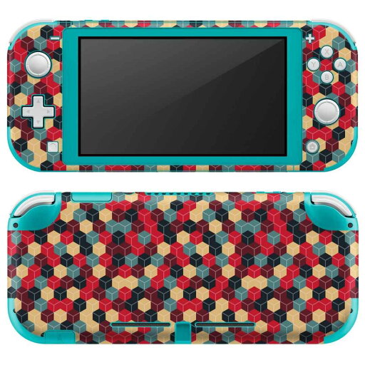 igsticker Nintendo Switch Lite 専用 デザインスキンシール 全面 ニンテンドー スイッチ ライト 専用 ゲーム機 カバー アクセサリー フィルム ステッカー エアフリー 011819 模様 カラフル キューブ igsticker Nintendo Switch Lite 専用 デザインスキンシール 全面 ニンテンドー スイッチ ライト 専用 ゲーム機 カバー アクセサリー フィルム ステッカー エアフリー 011819 模様 カラフル キューブ