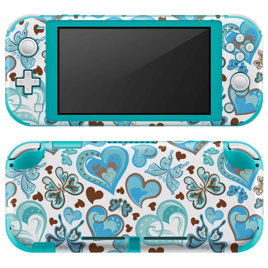 igsticker Nintendo Switch Lite 専用 デザインスキンシール 全面 ニンテンドー スイッチ ライト 専用 ゲーム機 カバー アクセサリー フィルム ステッカー エアフリー 011855 英字 かっこいい おしゃれ