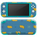 igsticker Nintendo Switch Lite 専用 デザインスキンシール 全面 ニンテンドー スイッチ ライト 専用 ゲーム機 カバー アクセサリー フィルム ステッカー エアフリー 011894 動物 模様 かわいい(2)