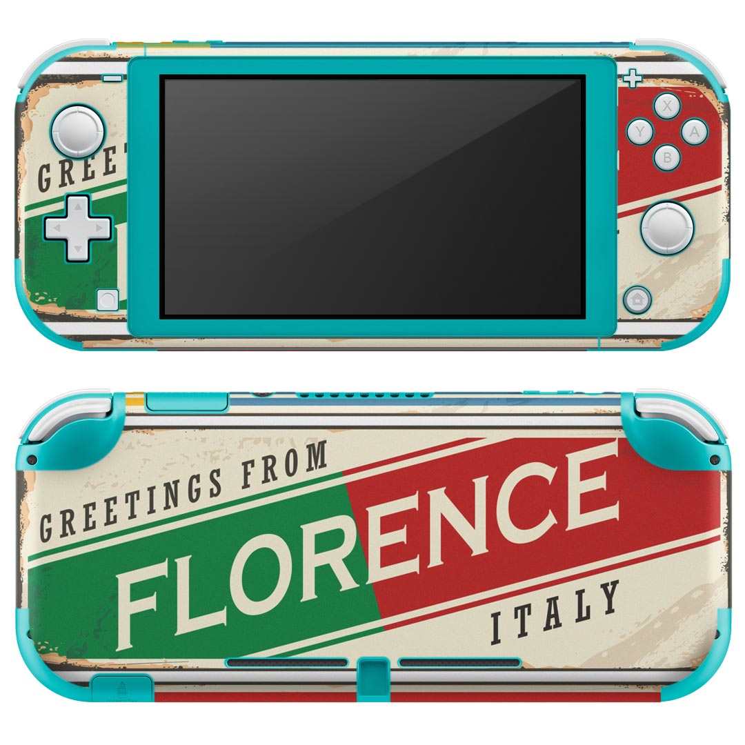 igsticker Nintendo Switch Lite 専用 デザインスキンシール 全面 ニンテンドー スイッチ ライト 専用 ゲーム機 カバー アクセサリー フィルム ステッカー エアフリー 011925 英語 文字 おしゃれ