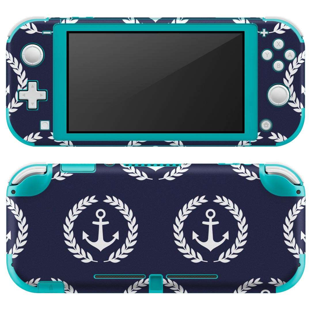 製品名 Nintendo Switch Lite専用 デザインスキンシール セット内容 Nintendo Switch Lite本体用スキンシール（裏表）各1枚 ※液晶側シールは2パーツに分かれていますニンテンドースイッチライト専用です。据え置き機のSwitch本体やJoyコンには対応していません。 商品特徴 3M社製の再剥離性シートを素材に採用し、細かな位置調整がしやすく貼り直しが容易です。また、エアフリーでもありますので気泡が簡単に逃げるので、キレイに貼ることができます。専用の業務プリンターを使い、商品画像と遜色のない美しい印刷仕上がり。 注意事項 画像はサンプルですので、ご覧の環境によっては多少色味に違いを感じる場合がございます。 イメージと違った、モニターと色味が異なるという理由での交換や返金はご対応出来かねます。スキンシールのみの販売で、ニンテンドースイッチ本体などは付属しません。シワができた場合、ドライヤーなどで軽く温め、外側に向けてシワを伸ばすように貼ってください。初回貼付時の位置調整や貼り直しは可能ですが、しっかりと押し付けて接着させた後の再剥離、再利用は保証しておりません。また接着部に油分や汚れが付着しますと角の部分は剥がれやすくなりますので、貼付時はあまり触れないようにご注意ください。無地のセミグロスシートにデザインをプリントした商品で、デコなどの加工はございません。 凹凸や光沢があるように見えたり布地や金属を素材にしたように見える商品もありますが、デザインの図版によるものです。印刷時に微妙な画像のズレが生じる場合がございます。ご注文後に1点1点制作する受注生産品の為、不良品以外のご返品や交換は固くお断りします。 商品発送 完全受注生産のハンドメイド商品となりますので、既製品と比べて発送までお時間を頂いています。 基本的に決済確認後2?3営業日、最大で10営業日での発送となります。繁忙期や休業日明けの場合はさらに時間がかかる場合があります。 その際には別途メールにてご連絡致します。メール便の場合、発送日から到着までに2?4日ほどかかる場合が多く、紛失などの保障もご対応できかねます。あらかじめご了承下さい。