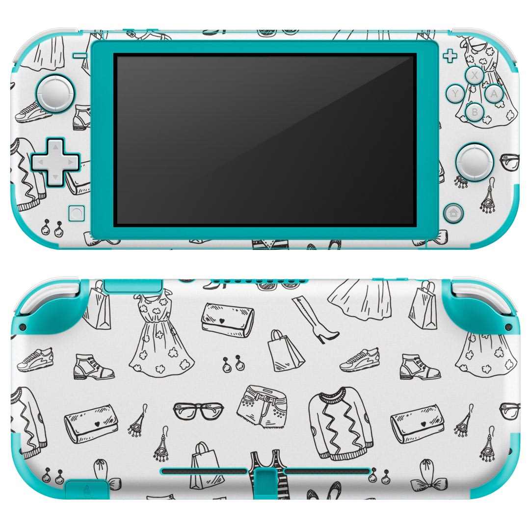 igsticker Nintendo Switch Lite 専用 デザインスキンシール 全面 ニンテンドー スイッチ ライト 専用 ゲーム機 カバー アクセサリー フィルム ステッカー エアフリー 012033 服　靴　サングラス