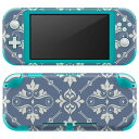 igsticker Nintendo Switch Lite 専用 デザインスキンシール 全面 ニンテンドー スイッチ ライト 専用 ゲーム機 カバー アクセサリー フィルム ステッカー エアフリー 012050 模様 柄 エレガント(2)