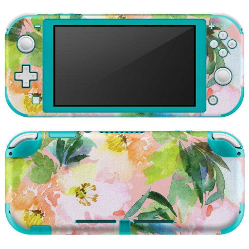 igsticker Nintendo Switch Lite 専用 デザインスキンシール 全面 ニンテンドー スイッチ ライト 専用 ゲーム機 カバー アクセサリー フィルム ステッカー エアフリー 012057 花 植物 パステル igsticker Nintendo Switch Lite 専用 デザインスキンシール 全面 ニンテンドー スイッチ ライト 専用 ゲーム機 カバー アクセサリー フィルム ステッカー エアフリー 012057 花 植物 パステル