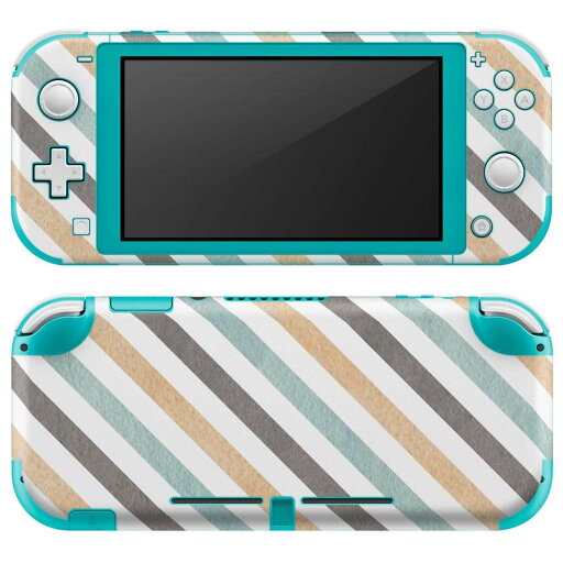 igsticker Nintendo Switch Lite 専用 デザインスキンシール 全面 ニンテンドー スイッチ ライト 専用 ゲーム機 カバー アクセサリー フィルム ステッカー エアフリー 012066 ストライプ ボーダー 柄 igsticker Nintendo Switch Lite 専用 デザインスキンシール 全面 ニンテンドー スイッチ ライト 専用 ゲーム機 カバー アクセサリー フィルム ステッカー エアフリー 012066 ストライプ ボーダー 柄