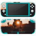 igsticker Nintendo Switch Lite 専用 デザインスキンシール 全面 ニンテンドー スイッチ ライト 専用 ゲーム機 カバー アクセサリー フィルム ステッカー エアフリー 012400 人物　写真　景色