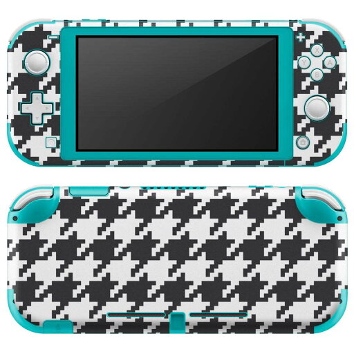 igsticker Nintendo Switch Lite 専用 デザインスキンシール 全面 ニンテンドー スイッチ ライト 専用 ゲーム機 カバー アクセサリー フィルム ステッカー エアフリー 012433 千鳥 柄 モノトーン igsticker Nintendo Switch Lite 専用 デザインスキンシール 全面 ニンテンドー スイッチ ライト 専用 ゲーム機 カバー アクセサリー フィルム ステッカー エアフリー 012433 千鳥 柄 モノトーン