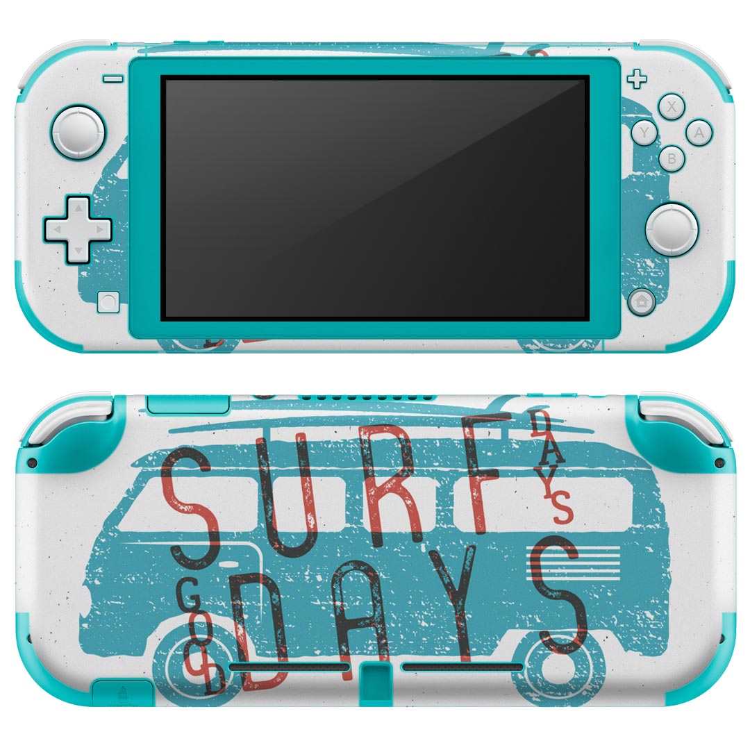 igsticker Nintendo Switch Lite 専用 デザインスキンシール 全面 ニンテンドー スイッチ ライト 専用 ゲーム機 カバー アクセサリー フィルム ステッカー エアフリー 012461 サーフ　車　英語