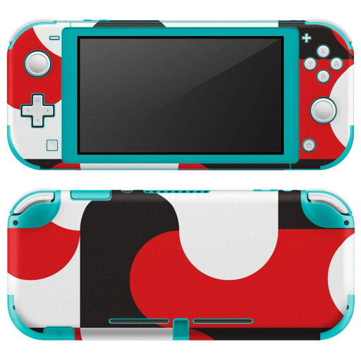 igsticker Nintendo Switch Lite 専用 デザインスキンシール 全面 ニンテンドー スイッチ ライト 専用 ゲーム機 カバー アクセサリー フィルム ステッカー エアフリー 012499 赤 黒 模様 igsticker Nintendo Switch Lite 専用 デザインスキンシール 全面 ニンテンドー スイッチ ライト 専用 ゲーム機 カバー アクセサリー フィルム ステッカー エアフリー 012499 赤 黒 模様