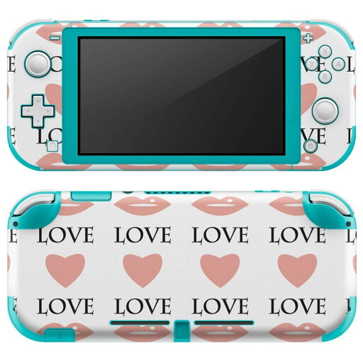 igsticker Nintendo Switch Lite 専用 デザインスキンシール 全面 ニンテンドー スイッチ ライト 専用 ゲーム機 カバー アクセサリー フィルム ステッカー エアフリー 012517 ハート 唇 ラブ igsticker Nintendo Switch Lite 専用 デザインスキンシール 全面 ニンテンドー スイッチ ライト 専用 ゲーム機 カバー アクセサリー フィルム ステッカー エアフリー 012517 ハート 唇 ラブ
