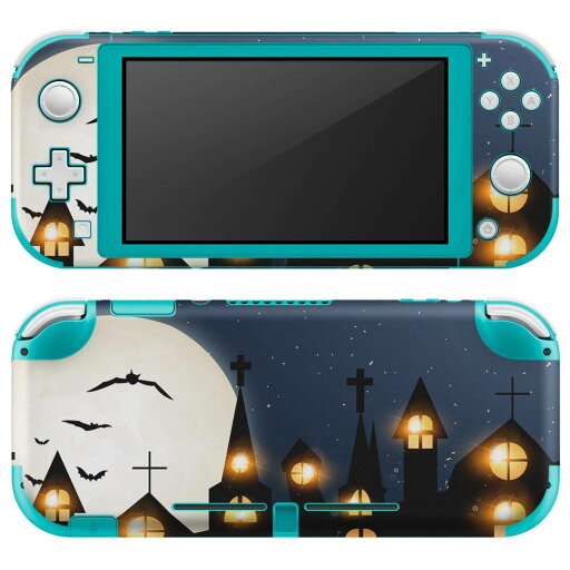 igsticker Nintendo Switch Lite 専用 デザインスキンシール 全面 ニンテンドー スイッチ ライト 専用 ゲーム機 カバー アクセサリー フィルム ステッカー エアフリー 012620 ハロウィン コウモリ 月 igsticker Nintendo Switch Lite 専用 デザインスキンシール 全面 ニンテンドー スイッチ ライト 専用 ゲーム機 カバー アクセサリー フィルム ステッカー エアフリー 012620 ハロウィン コウモリ 月