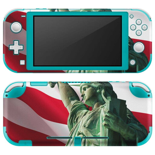 igsticker Nintendo Switch Lite 専用 デザインスキンシール 全面 ニンテンドー スイッチ ライト 専用 ゲーム機 カバー アクセサリー フィルム ステッカー エアフリー 012706 アメリカ 国旗 自由の女神 igsticker Nintendo Switch Lite 専用 デザインスキンシール 全面 ニンテンドー スイッチ ライト 専用 ゲーム機 カバー アクセサリー フィルム ステッカー エアフリー 012706 アメリカ 国旗 自由の女神