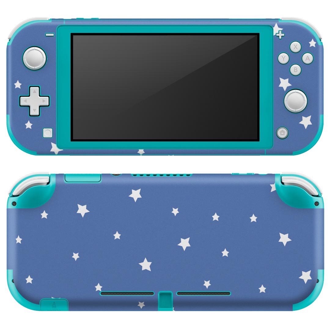 igsticker Nintendo Switch Lite 専用 デザインスキンシール 全面 ニンテンドー スイッチ ライト 専用 ゲーム機 カバー アクセサリー フィルム ステッカー エアフリー 012731 星 空 スター