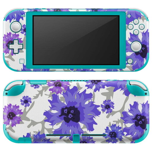 igsticker Nintendo Switch Lite 専用 デザインスキンシール 全面 ニンテンドー スイッチ ライト 専用 ゲーム機 カバー アクセサリー フィルム ステッカー エアフリー 012736 花 花柄 青 igsticker Nintendo Switch Lite 専用 デザインスキンシール 全面 ニンテンドー スイッチ ライト 専用 ゲーム機 カバー アクセサリー フィルム ステッカー エアフリー 012736 花 花柄 青