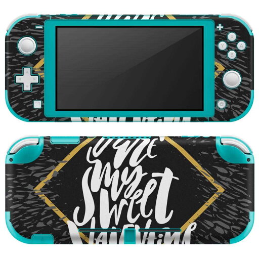 igsticker Nintendo Switch Lite 専用 デザインスキンシール 全面 ニンテンドー スイッチ ライト 専用 ゲーム機 カバー アクセサリー フィルム ステッカー エアフリー 012789 英語 文字 黒 igsticker Nintendo Switch Lite 専用 デザインスキンシール 全面 ニンテンドー スイッチ ライト 専用 ゲーム機 カバー アクセサリー フィルム ステッカー エアフリー 012789 英語 文字 黒