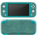 igsticker Nintendo Switch Lite 専用 デザインスキンシール 全面 ニンテンドー スイッチ ライト 専用 ゲーム機 カバー アクセサリー フィルム ステッカー エアフリー 012924 緑 柄 模様(2)
