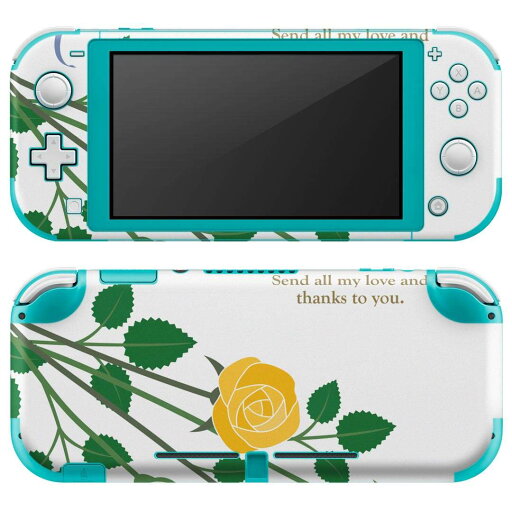 igsticker Nintendo Switch Lite 専用 デザインスキンシール 全面 ニンテンドー スイッチ ライト 専用 ゲーム機 カバー アクセサリー フィルム ステッカー エアフリー 012968 父の日 花 黄色 igsticker Nintendo Switch Lite 専用 デザインスキンシール 全面 ニンテンドー スイッチ ライト 専用 ゲーム機 カバー アクセサリー フィルム ステッカー エアフリー 012968 父の日 花 黄色