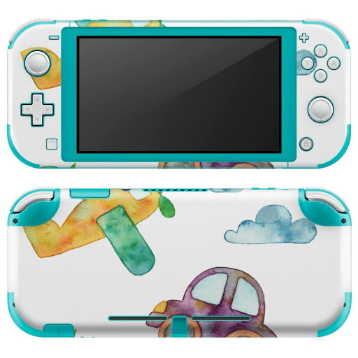 igsticker Nintendo Switch Lite 専用 デザインスキンシール 全面 ニンテンドー スイッチ ライト 専用 ゲーム機 カバー アクセサリー フィルム ステッカー エアフリー 013191 車 飛行機 絵 igsticker Nintendo Switch Lite 専用 デザインスキンシール 全面 ニンテンドー スイッチ ライト 専用 ゲーム機 カバー アクセサリー フィルム ステッカー エアフリー 013191 車 飛行機 絵
