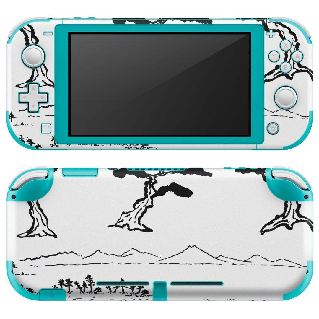 igsticker Nintendo Switch Lite 専用 デザインスキンシール 全面 ニンテンドー スイッチ ライト 専用 ゲーム機 カバー アクセサリー フィルム ステッカー エアフリー 013227 木　和　絵
