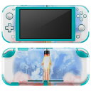 igsticker Nintendo Switch Lite 専用 デザインスキンシール 全面 ニンテンドー スイッチ ライト 専用 ゲーム機 カバー アクセサリー フィルム ステッカー エアフリー 013330 ロケット　宇宙　空