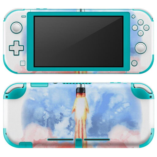 igsticker Nintendo Switch Lite 専用 デザインスキンシール 全面 ニンテンドー スイッチ ライト 専用 ゲーム機 カバー アクセサリー フィルム ステッカー エアフリー 013330 ロケット 宇宙 空 igsticker Nintendo Switch Lite 専用 デザインスキンシール 全面 ニンテンドー スイッチ ライト 専用 ゲーム機 カバー アクセサリー フィルム ステッカー エアフリー 013330 ロケット 宇宙 空