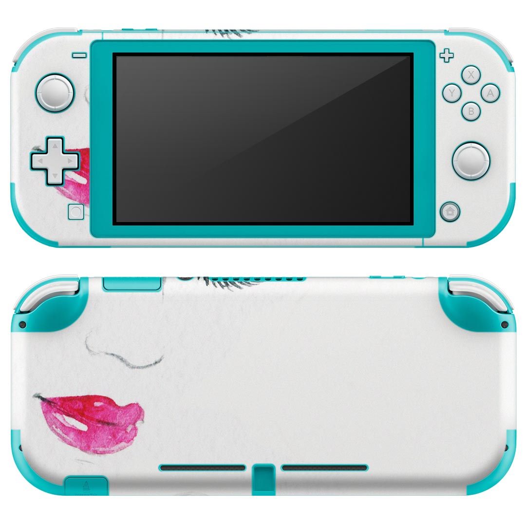 igsticker Nintendo Switch Lite 専用 デザインスキンシール 全面 ニンテンドー スイッチ ライト 専用 ゲーム機 カバー アクセサリー フィルム ステッカー エアフリー 013348 メイク　おしゃれ　女性