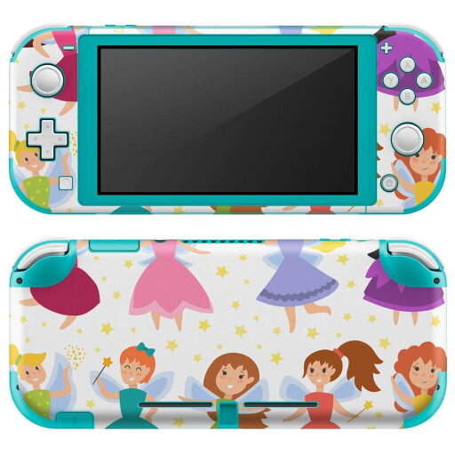igsticker Nintendo Switch Lite 専用 デザインスキンシール 全面 ニンテンドー スイッチ ライト 専用 ゲーム機 カバー アクセサリー フィルム ステッカー エアフリー 013389 妖精 かわいい キラキラ igsticker Nintendo Switch Lite 専用 デザインスキンシール 全面 ニンテンドー スイッチ ライト 専用 ゲーム機 カバー アクセサリー フィルム ステッカー エアフリー 013389 妖精 かわいい キラキラ
