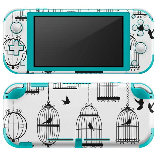 igsticker Nintendo Switch Lite 専用 デザインスキンシール 全面 ニンテンドー スイッチ ライト 専用 ゲーム機 カバー アクセサリー フィルム ステッカー エアフリー 013400 鳥 シルエット 鳥かご igsticker Nintendo Switch Lite 専用 デザインスキンシール 全面 ニンテンドー スイッチ ライト 専用 ゲーム機 カバー アクセサリー フィルム ステッカー エアフリー 013400 鳥 シルエット 鳥かご