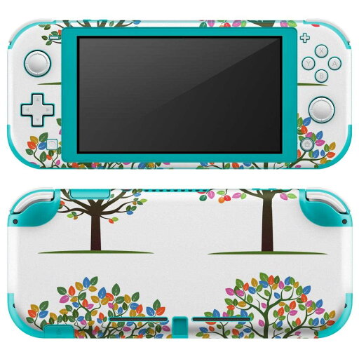 igsticker Nintendo Switch Lite 専用 デザインスキンシール 全面 ニンテンドー スイッチ ライト 専用 ゲーム機 カバー アクセサリー フィルム ステッカー エアフリー 013404 木 カラフル 植物 igsticker Nintendo Switch Lite 専用 デザインスキンシール 全面 ニンテンドー スイッチ ライト 専用 ゲーム機 カバー アクセサリー フィルム ステッカー エアフリー 013404 木 カラフル 植物