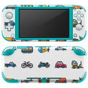 igsticker Nintendo Switch Lite 専用 デザインスキンシール 全面 ニンテンドー スイッチ ライト 専用 ゲーム機 カバー アクセサリー フィルム ステッカー エアフリー 013483 乗り物 車 自転車