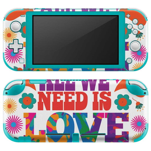 igsticker Nintendo Switch Lite 専用 デザインスキンシール 全面 ニンテンドー スイッチ ライト 専用 ゲーム機 カバー アクセサリー フィルム ステッカー エアフリー 013524 ハート ラブ カラフル igsticker Nintendo Switch Lite 専用 デザインスキンシール 全面 ニンテンドー スイッチ ライト 専用 ゲーム機 カバー アクセサリー フィルム ステッカー エアフリー 013524 ハート ラブ カラフル