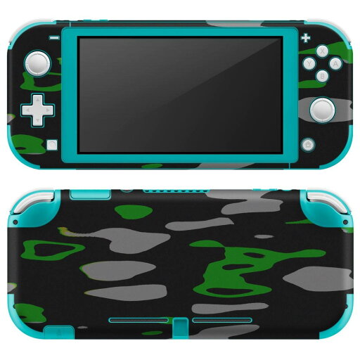 igsticker Nintendo Switch Lite 専用 デザインスキンシール 全面 ニンテンドー スイッチ ライト 専用 ゲーム機 カバー アクセサリー フィルム ステッカー エアフリー 013539 柄 黒 緑 igsticker Nintendo Switch Lite 専用 デザインスキンシール 全面 ニンテンドー スイッチ ライト 専用 ゲーム機 カバー アクセサリー フィルム ステッカー エアフリー 013539 柄 黒 緑