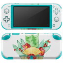 igsticker Nintendo Switch Lite 専用 デザインスキンシール 全面 ニンテンドー スイッチ ライト 専用 ゲーム機 カバー アクセサリー フィルム ステッカー エアフリー 013573 門松 お正月 水彩(2)