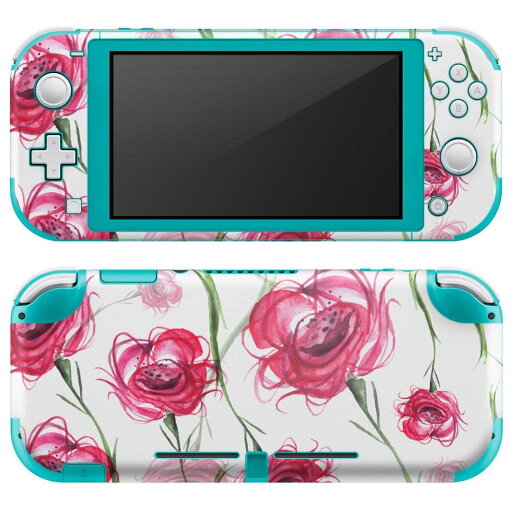 igsticker Nintendo Switch Lite 専用 デザインスキンシール 全面 ニンテンドー スイッチ ライト 専用 ゲーム機 カバー アクセサリー フィルム ステッカー エアフリー 013718 花 ピンク igsticker Nintendo Switch Lite 専用 デザインスキンシール 全面 ニンテンドー スイッチ ライト 専用 ゲーム機 カバー アクセサリー フィルム ステッカー エアフリー 013718 花 ピンク