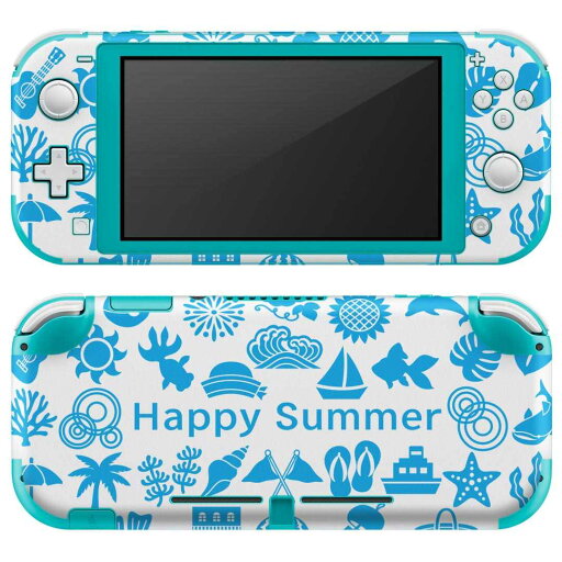 igsticker Nintendo Switch Lite 専用 デザインスキンシール 全面 ニンテンドー スイッチ ライト 専用 ゲーム機 カバー アクセサリー フィルム ステッカー エアフリー 013746 夏 海 イラスト igsticker Nintendo Switch Lite 専用 デザインスキンシール 全面 ニンテンドー スイッチ ライト 専用 ゲーム機 カバー アクセサリー フィルム ステッカー エアフリー 013746 夏 海 イラスト