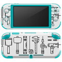 igsticker Nintendo Switch Lite 専用 デザインスキンシール 全面 ニンテンドー スイッチ ライト 専用 ゲーム機 カバー アクセサリー フィルム ステッカー エアフリー 013754 イラスト 仕事 工具(2)
