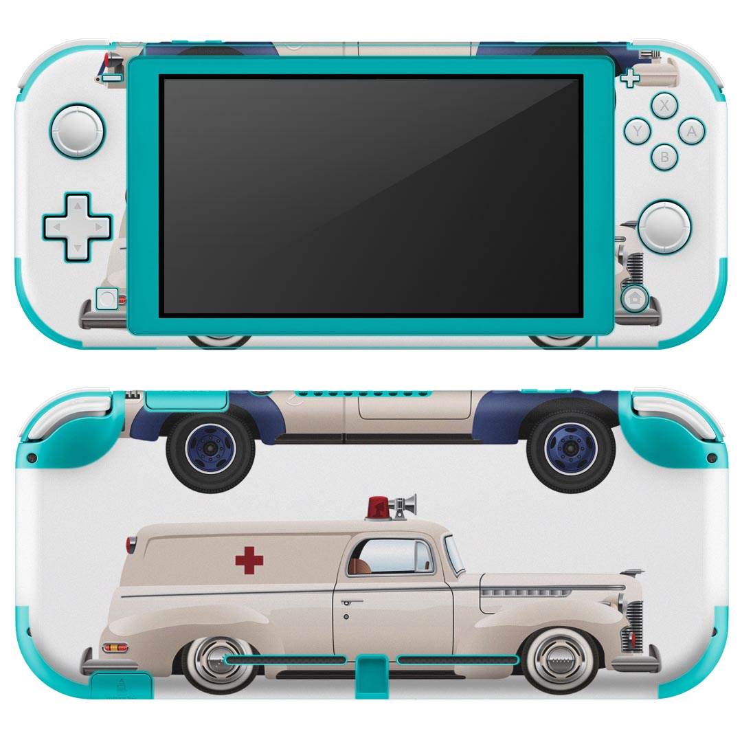 igsticker Nintendo Switch Lite 専用 デザインスキンシール 全面 ニンテンドー スイッチ ライト 専用 ゲーム機 カバー アクセサリー フィルム ステッカー エアフリー 013785 乗り物　車