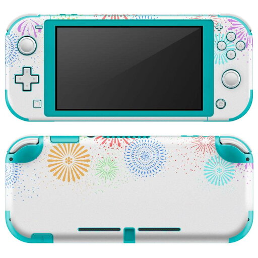 igsticker Nintendo Switch Lite 専用 デザインスキンシール 全面 ニンテンドー スイッチ ライト 専用 ゲーム機 カバー アクセサリー フィルム ステッカー エアフリー 013800 花火 風景 白 igsticker Nintendo Switch Lite 専用 デザインスキンシール 全面 ニンテンドー スイッチ ライト 専用 ゲーム機 カバー アクセサリー フィルム ステッカー エアフリー 013800 花火 風景 白