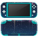 igsticker Nintendo Switch Lite 専用 デザインスキンシール 全面 ニンテンドー スイッチ ライト 専用 ゲーム機 カバー アクセサリー フィルム ステッカー エアフリー 013803 花火 カラフル