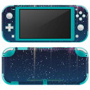 igsticker Nintendo Switch Lite 専用 デザインスキンシール 全面 ニンテンドー スイッチ ライト 専用 ゲーム機 カバー アクセサリー フィルム ステッカー エアフリー 013803 花火　カラフル