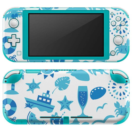 igsticker Nintendo Switch Lite 専用 デザインスキンシール 全面 ニンテンドー スイッチ ライト 専用 ゲーム機 カバー アクセサリー フィルム ステッカー エアフリー 013807 海 夏 水色 igsticker Nintendo Switch Lite 専用 デザインスキンシール 全面 ニンテンドー スイッチ ライト 専用 ゲーム機 カバー アクセサリー フィルム ステッカー エアフリー 013807 海 夏 水色