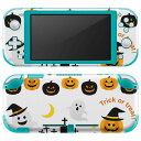 igsticker Nintendo Switch Lite 専用 デザインスキンシール 全面 ニンテンドー スイッチ ライト 専用 ゲーム機 カバー アクセサリー フィルム ステッカー エアフリー 013845 ハロウィン かぼちゃ おばけ
