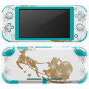 igsticker Nintendo Switch Lite 専用 デザインスキンシール 全面 ニンテンドー スイッチ ライト 専用 ゲーム機 カバー アクセサリー フィルム ステッカー エアフリー 013847 クリスマス サンタ シルエット