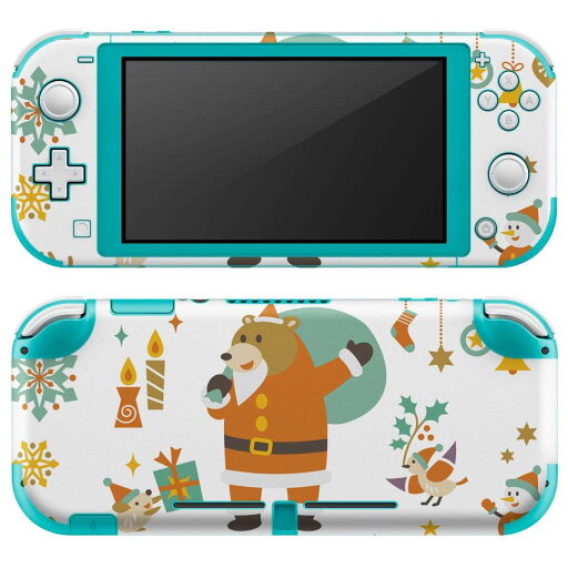 igsticker Nintendo Switch Lite 専用 デザインスキンシール 全面 ニンテンドー スイッチ ライト 専用 ゲーム機 カバー アクセサリー フィルム ステッカー エアフリー 013853 サンタ 動物 クリスマス igsticker Nintendo Switch Lite 専用 デザインスキンシール 全面 ニンテンドー スイッチ ライト 専用 ゲーム機 カバー アクセサリー フィルム ステッカー エアフリー 013853 サンタ 動物 クリスマス