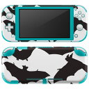 igsticker Nintendo Switch Lite 専用 デザインスキンシール 全面 ニンテンドー スイッチ ライト 専用 ゲーム機 カバー アクセサリー フィルム ステッカー エアフリー 013864 ハロウィン コウモリ