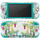 igsticker Nintendo Switch Lite 専用 デザインスキンシール 全面 ニンテンドー スイッチ ライト 専用 ゲーム機 カバー アクセサリー フィルム ステッカー エアフリー 013866 七夕　短冊　星