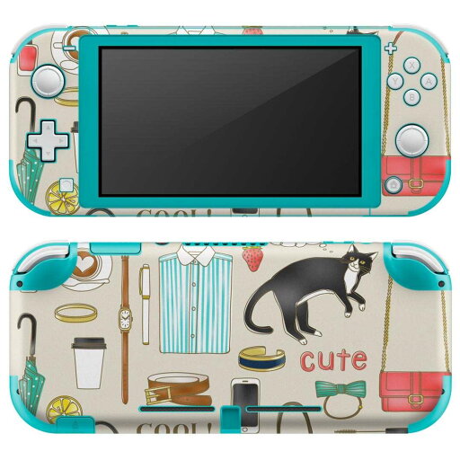 igsticker Nintendo Switch Lite 専用 デザインスキンシール 全面 ニンテンドー スイッチ ライト 専用 ゲーム機 カバー アクセサリー フィルム ステッカー エアフリー 013903 ファッション 猫 英語 igsticker Nintendo Switch Lite 専用 デザインスキンシール 全面 ニンテンドー スイッチ ライト 専用 ゲーム機 カバー アクセサリー フィルム ステッカー エアフリー 013903 ファッション 猫 英語
