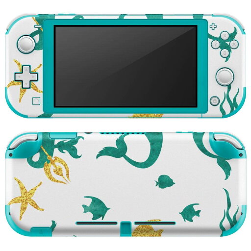 igsticker Nintendo Switch Lite 専用 デザインスキンシール 全面 ニンテンドー スイッチ ライト 専用 ゲーム機 カバー アクセサリー フィルム ステッカー エアフリー 013906 人魚 魚 海 igsticker Nintendo Switch Lite 専用 デザインスキンシール 全面 ニンテンドー スイッチ ライト 専用 ゲーム機 カバー アクセサリー フィルム ステッカー エアフリー 013906 人魚 魚 海