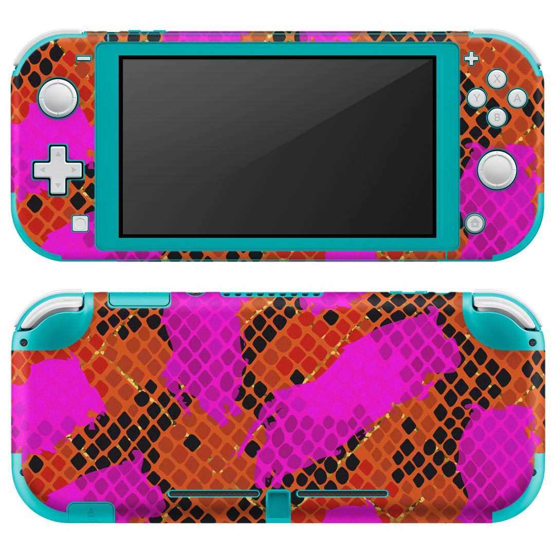 igsticker Nintendo Switch Lite 専用 デザインスキンシール 全面 ニンテンドー スイッチ ライト 専用 ゲーム機 カバー アクセサリー フィルム ステッカー エアフリー 013980 模様